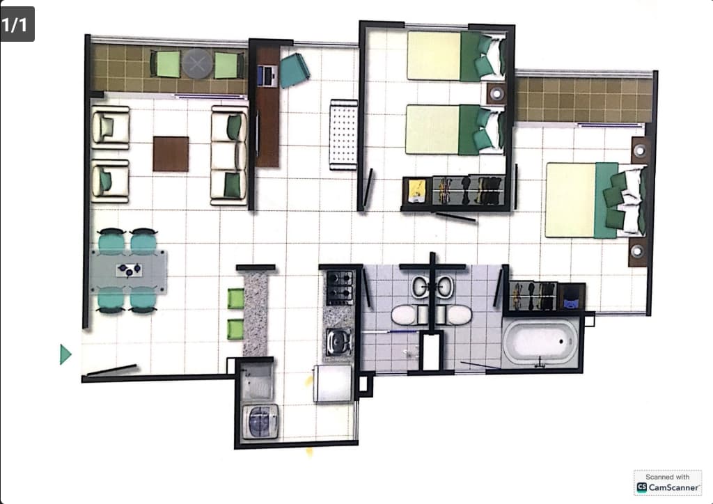Apartamento en VENTA Condominio Reservas del Penon Via Lagomar Girardot Cundinamarca 1