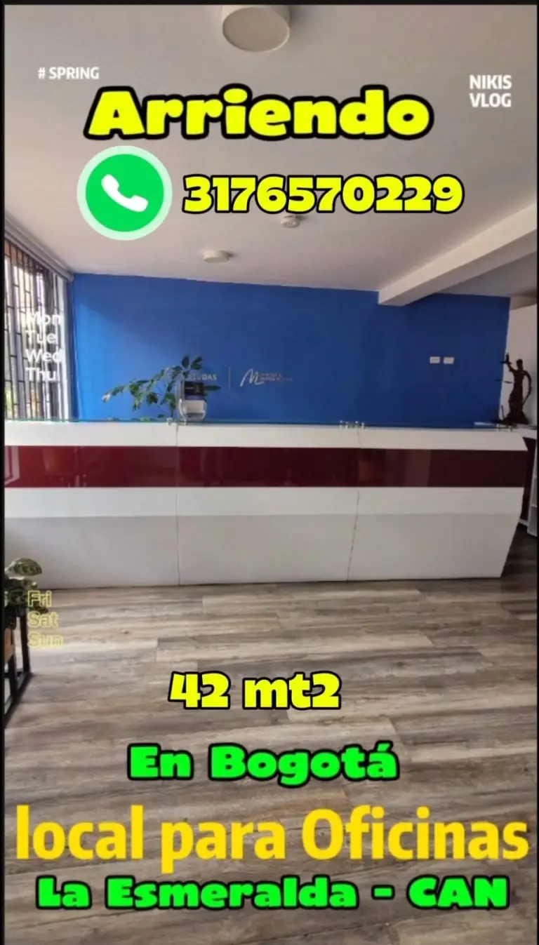 Oportunidad de Arriendo – Local Comercial SEGUNDO PISO PARA OFICINAS, COMERCIAL O BODEGA en Zona Estratégica de Bogotá