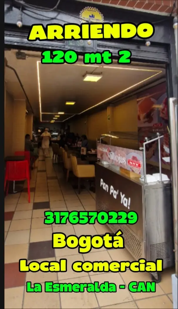 Oportunidad de Arriendo – Local Comercial en Zona Estratégica de Bogotá